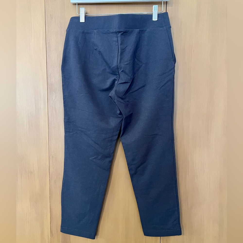 JJill Pure Jill Slim Leg Cropped knit pants. Granite (GRAY). XS. NWT - Picture 3 of 10
